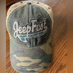 Men’s or Women’s Ball Cap Jeepfest Csmo